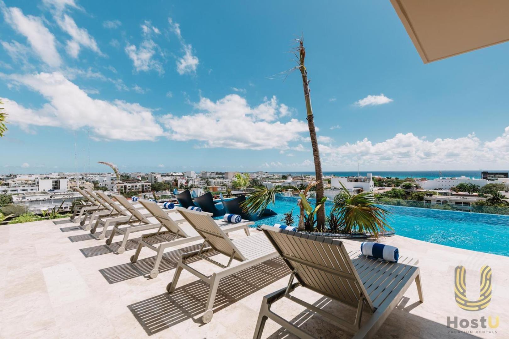 Luxury Dep Whit Pool Apartment Playa del Carmen Exterior photo