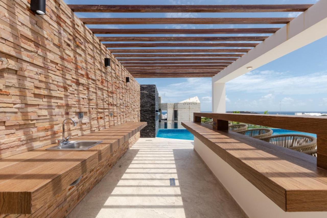 Luxury Dep Whit Pool Apartment Playa del Carmen Exterior photo